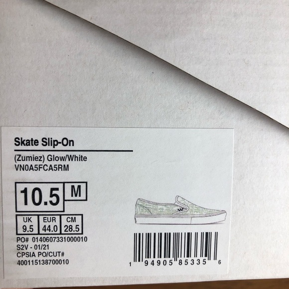 Vans Glow in the Dark! New in box! - Picture 5 of 12